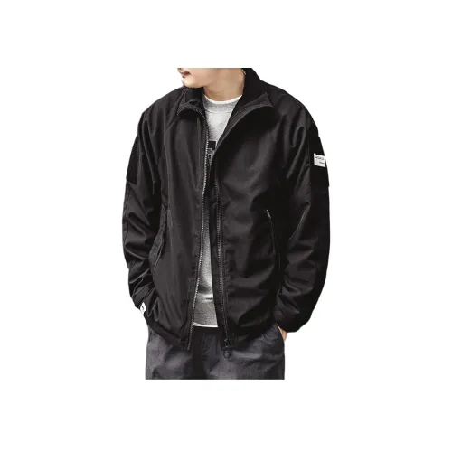 GELANLU Куртки Пальто Унисекс Черный