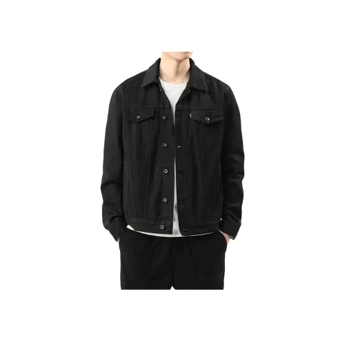 ZENGZHI Denim Jacket Straight Fit Unisex ZENGZHI Деним Куртка Прямой крой Унисекс