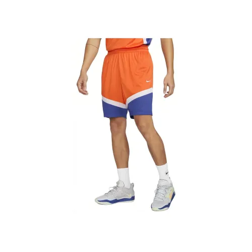 Nike Orange Men's Casual Shorts Nike Оранжевые Мужские Повседневные Шорты
