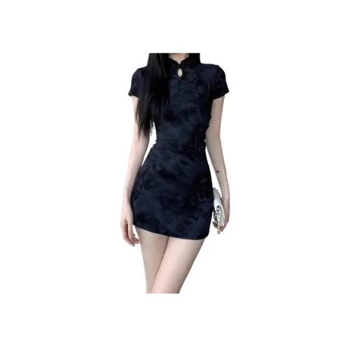 MORii Короткий рукав Платье Женское