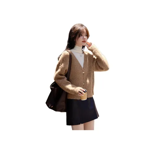 Mo Han Yi Mei Трикотаж Женский Хаки