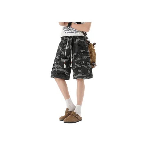 IS CAT GRNL Джинсовые шорты Унисекс