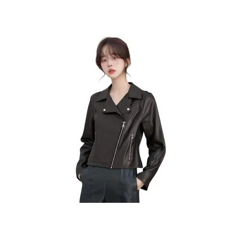 BILISISHANYANG Куртка из натуральной кожи женская