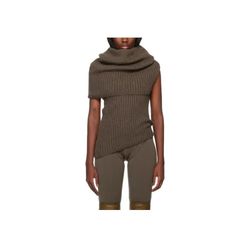 RICK OWENS Серый Женская Трикотажная Одежда