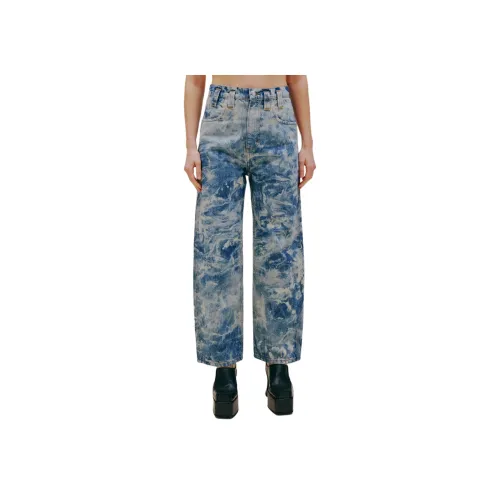 ECKHAUS LATTA Синие Унисекс Джинсы