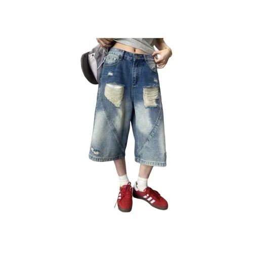 NHZN Синие Женские Джинсы