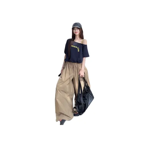 PLANE DRIFT Синий Женские T-рубашки