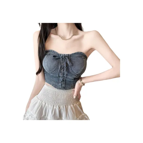 NHZN Женские топы без бретелек