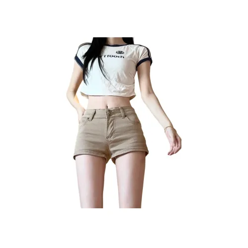 YEARNED Женские джинсовые шорты