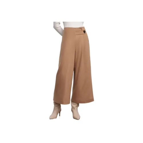 FABRIQUE Khaki Женские Повседневные Брюки