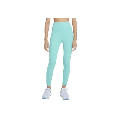 Nike Dri Fit Леггинсы Подростки Frost Зеленый