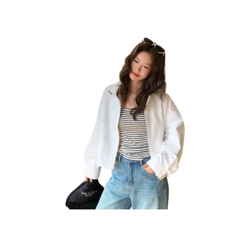 NANING 9 Белый Женские Куртки