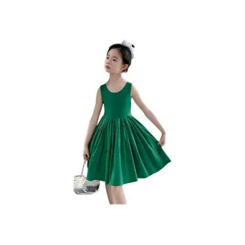 BIBIWO Зеленые Платья для Детей