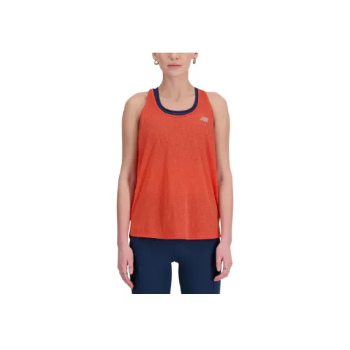 New Balance совместная футболка Женская Новая Пламя Вереск