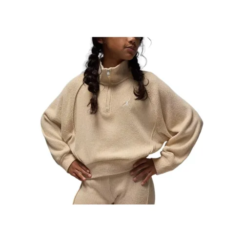 Jordan Apparel Песочный Школьный возраст Свитера