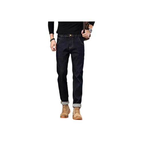 ZENGZHI Джинсы Облегающий крой Прямой крой Унисекс