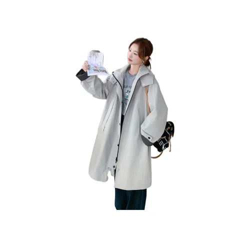 MEXICAN Светло-серый Женский тренч