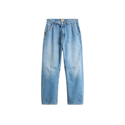 WOOLRICH SS25 Джинсы Женские Свет Индиго