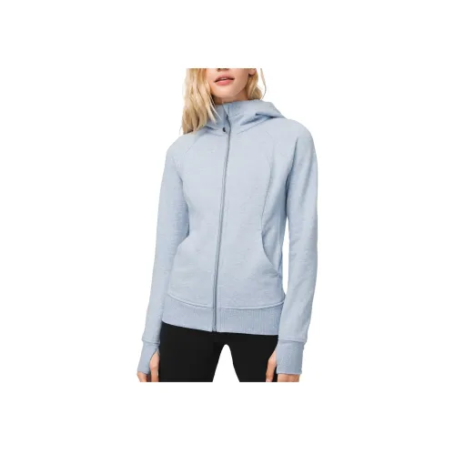 lululemon Scuba Series Куртки и Пальто Женские Смешанный цвет Ледяной синий