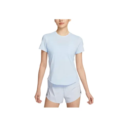 NIKE Dri Fit Синие Женские Футболки