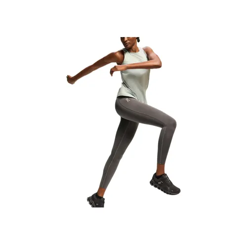 On Ядерный Tights Leggings Женские Темно-серый