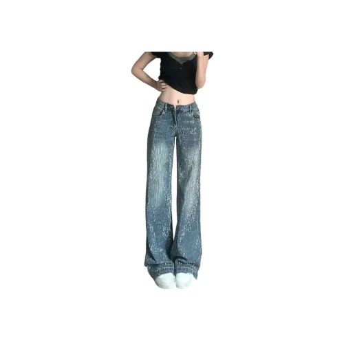 STGX Blue Women's Jeans STGX Синий Женские Джинсы