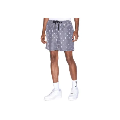 Ksubi Повседневные шорты Мужские Фиолетовые