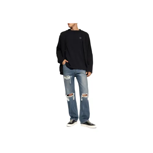 RHUDE Индиго Мужские Джинсы