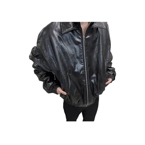 AMBER LIGHT Кожа Куртка Унисекс