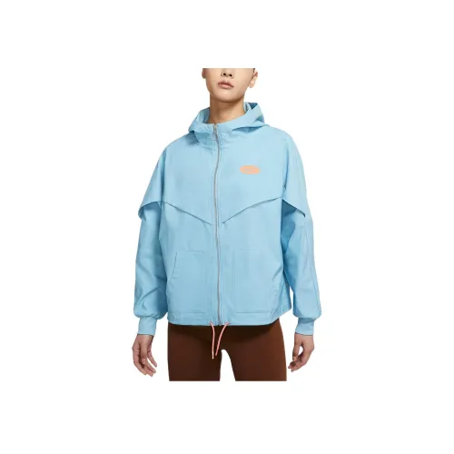 NIKE Синие Женские Куртки