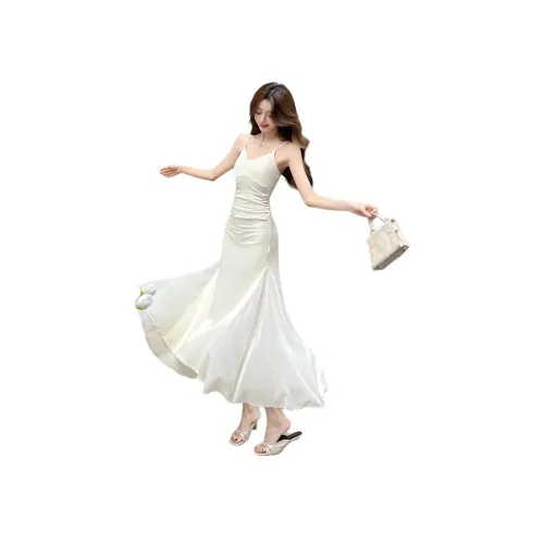 AFGGD Белый Женские Слиплатья