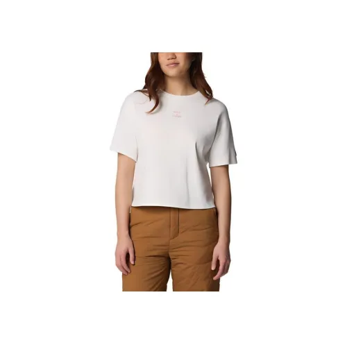 Columbia Wallowa Рукав с оборванным плечом T-рубашка Женская Экрю