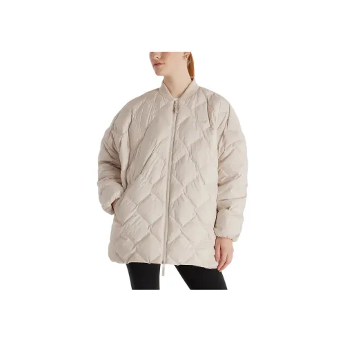 New Balance Pinnacle Bomber Куртки Пальто Женские Лунный Белый