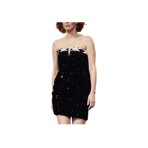 CHANEL FW24 Sleeveless Dress Women's Black CHANEL FW24 Без рукавов Платье Женское Черное