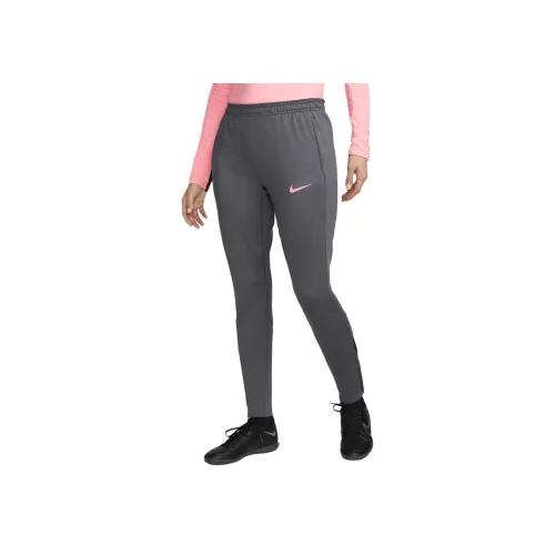 nike Dri Fit Женские Football Брюки Футбол Низ Женские Железно-серый