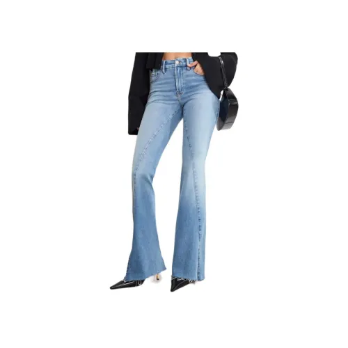 GOOD AMERICAN Индиго Женские Джинсы