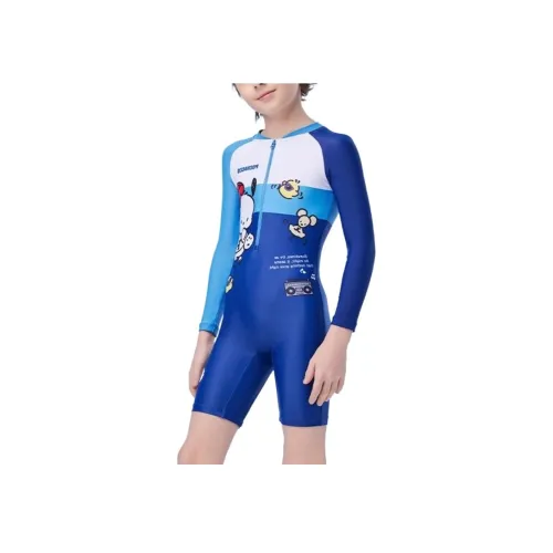 ZOKE X SANLIOU LIANMINGKUAN Детский купальник синий для детей 3-7 лет