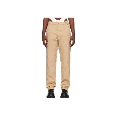 Mugler Бежевый Мужской Джинсы