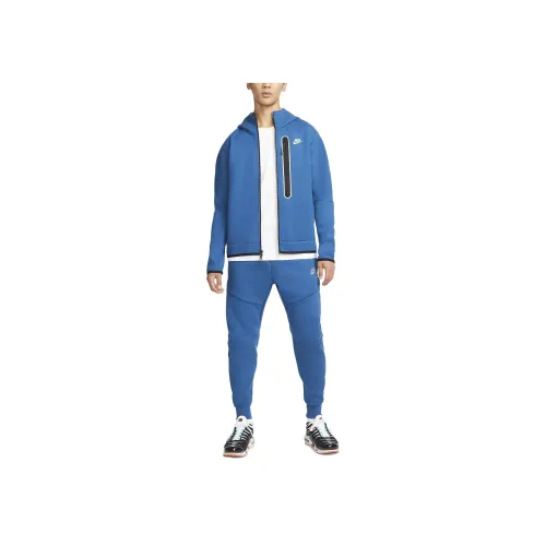 Nike Blue Men's Knitted Training Pants Nike Синий Мужские Вязаные Тренировочные Штаны