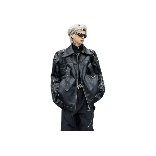 KIRHNE Унисекс Кожаные куртки