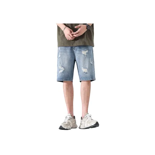 JUCY JUDY Синий Унисекс Джинсовые шорты
