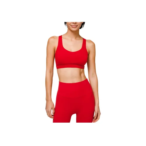 lululemon Free To Be Serene Спортивное белье Женское Красное