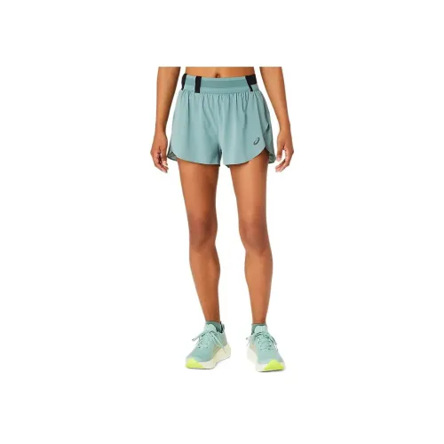 Asics Metarun Повседневные шорты Женские Селадон