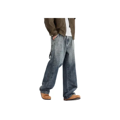 ALL IN Джинсы Мужские Клуазон Синий