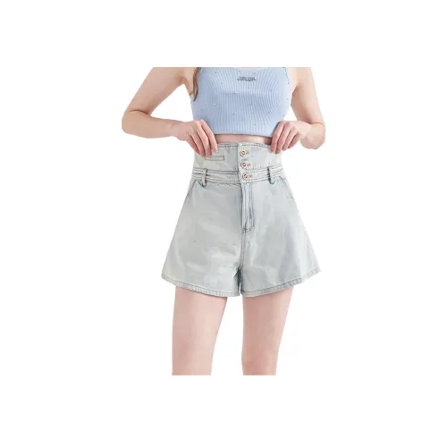 JORYAweekend Джинсовые шорты Женские Blue