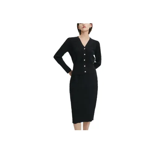 Badgley Mischka Комплект с юбкой Женская Черная