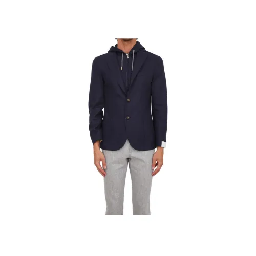 Eleventy FIRSTCLASS Made IN Italy Куртки Пальто Мужской Синий