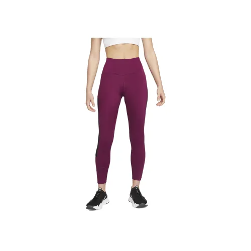 NIKE Фуксия Женские Спортивные Брюки