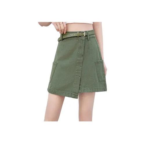 Mo Han Yi Mei Джинсовые короткие юбки Женские