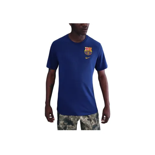 Nike Clothing Темно-королевский синий Мужские футболки с коротким рукавом